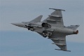 Swedish Gripen take-off